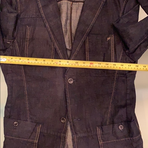 Armani Exchange Denim Blazer Sport Jacket - Picture 11 of 11